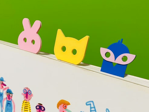 封面-可爱动物书签